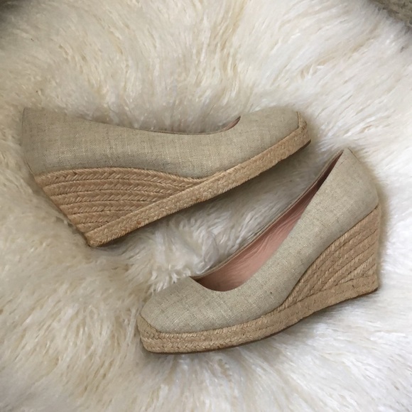 J Crew canvas espadrille wedges - Picture 3 of 8